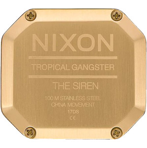 2024 Nixon Siren Surf Watch A1210 - Black Tortoise